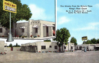Kings Rest Court in Santa Fe, New Mexico